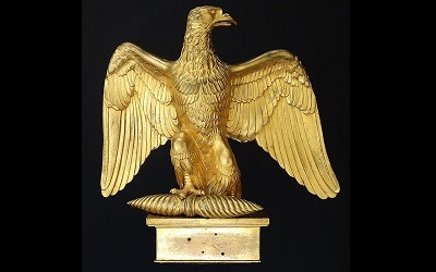 Aigle de drapeau, modèle 1804, 1er empire