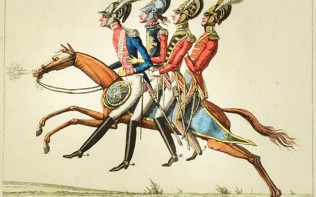 Le départ des quatres fils Aymon