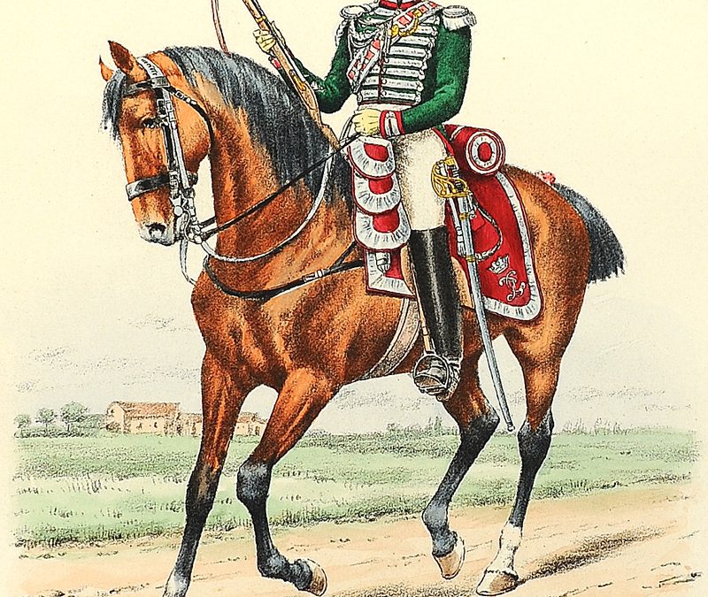 Titeux (Eugène) Gardes-du-Corps de Monsieur, 1820-1824