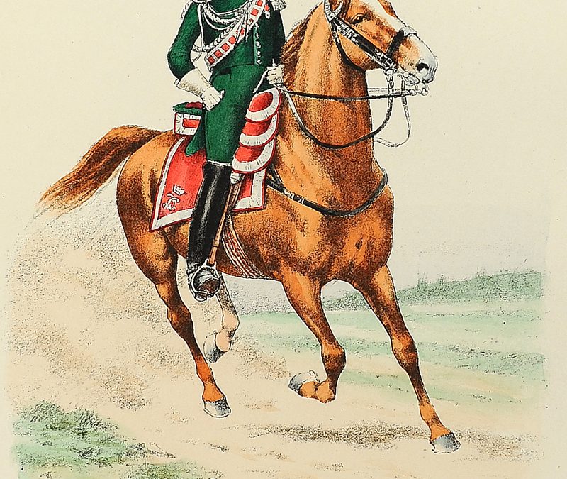 Titeux (Eugène) Gardes-du-Corps de Monsieur, 1815